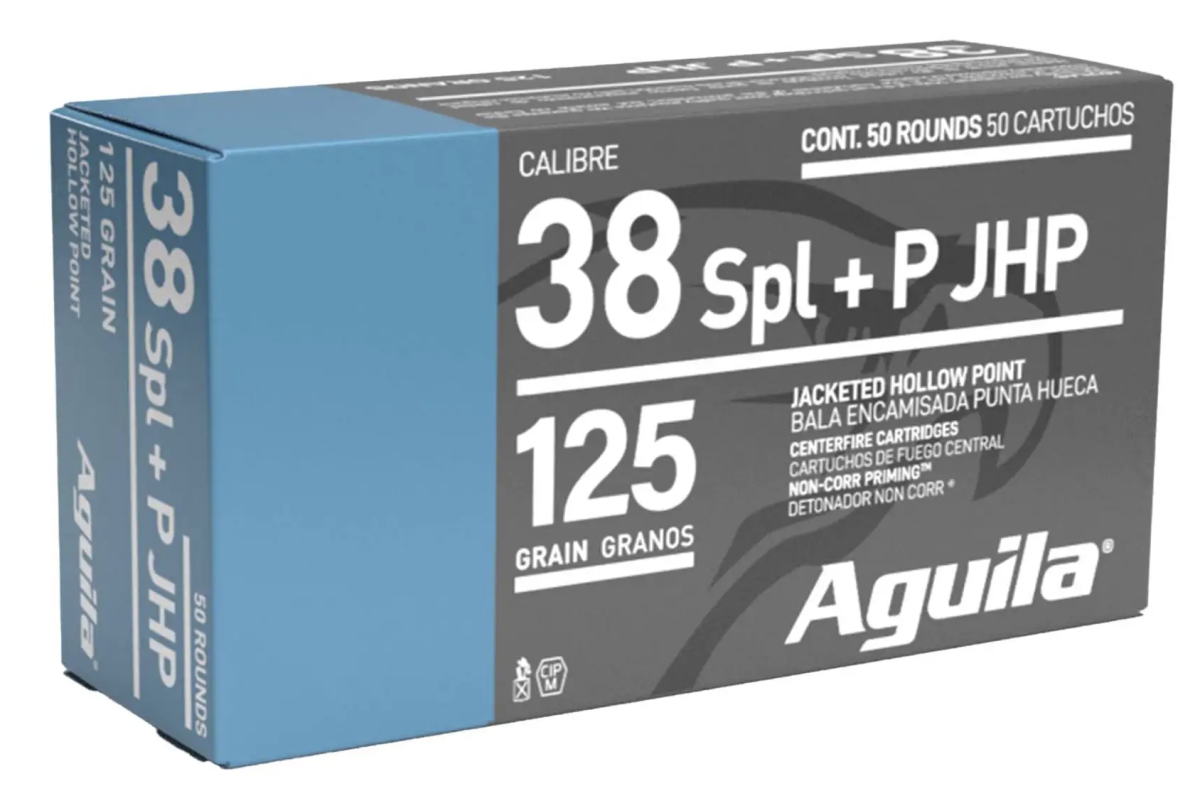 Aguila AGUILA 38 SPECIAL 125GR JHP 50RD 10BX/CS